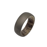 Matte gray ring